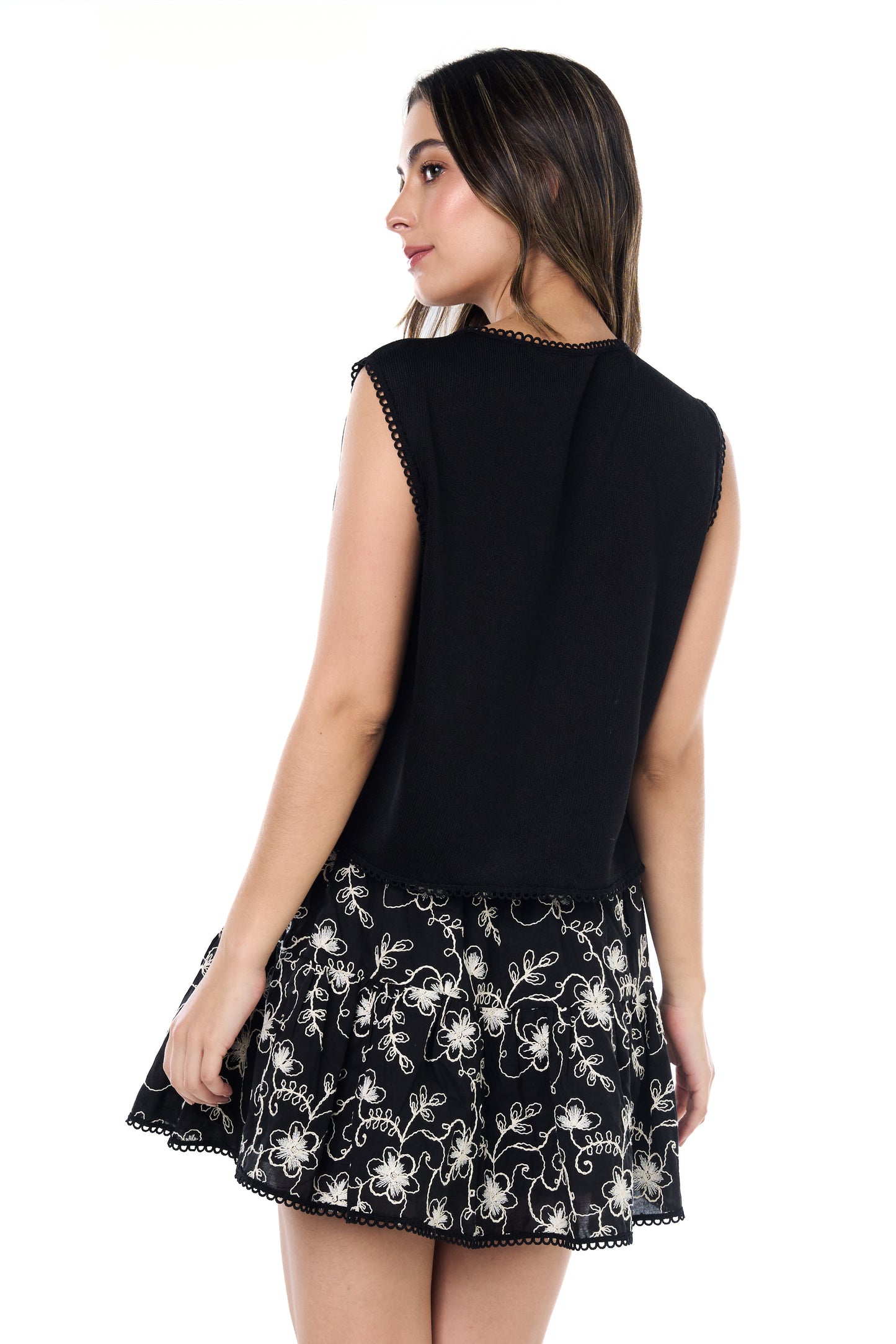 Falda Perla Negra