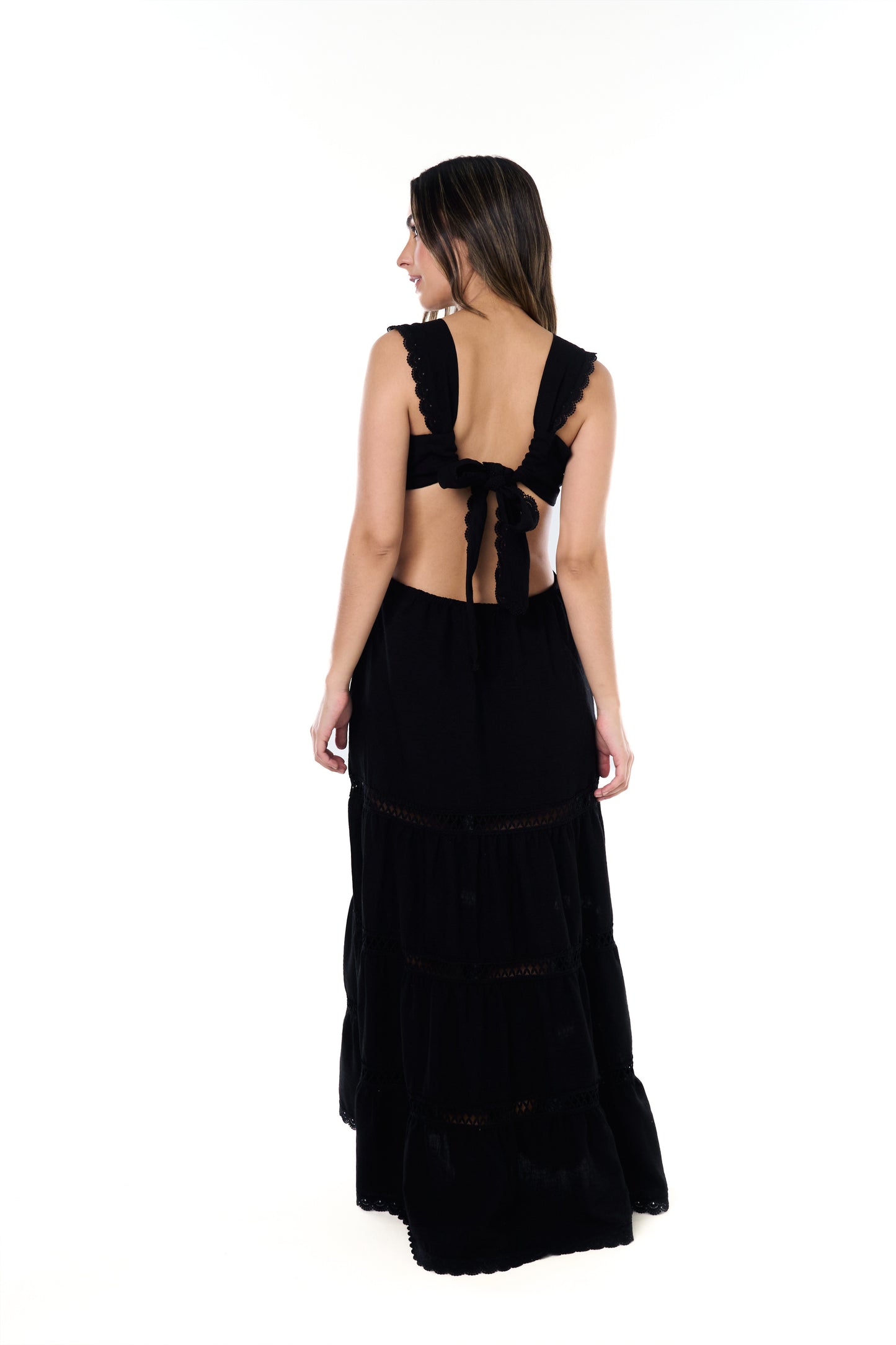 Vestido Ostra Negro