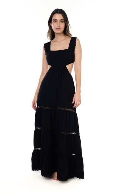 Vestido Ostra Negro